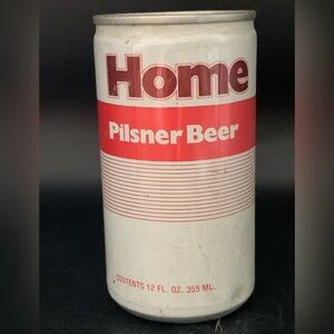 Vintage Beer Can Home Pilsner Beer Pull Tab Empty Pocono Brewing Wilkes Barre PA
